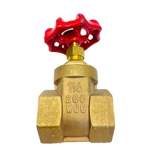1-1/4 GATE VALVE X SWEAT 200 WOG