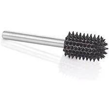 Ball Nose Burr, 1/8 In. Shaft, Head Diameter 1/4 In. X Head Length 1/2 In., Tu