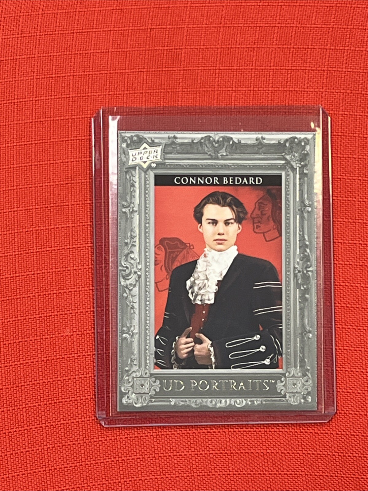2023-24 Upper Deck Connor Bedard UD Portraits Silver Frame #54/99