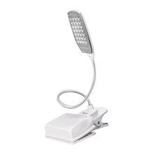 Reading Lights for Books in BedClip on Desk Lamp USB/DC and AA Battery Operat...