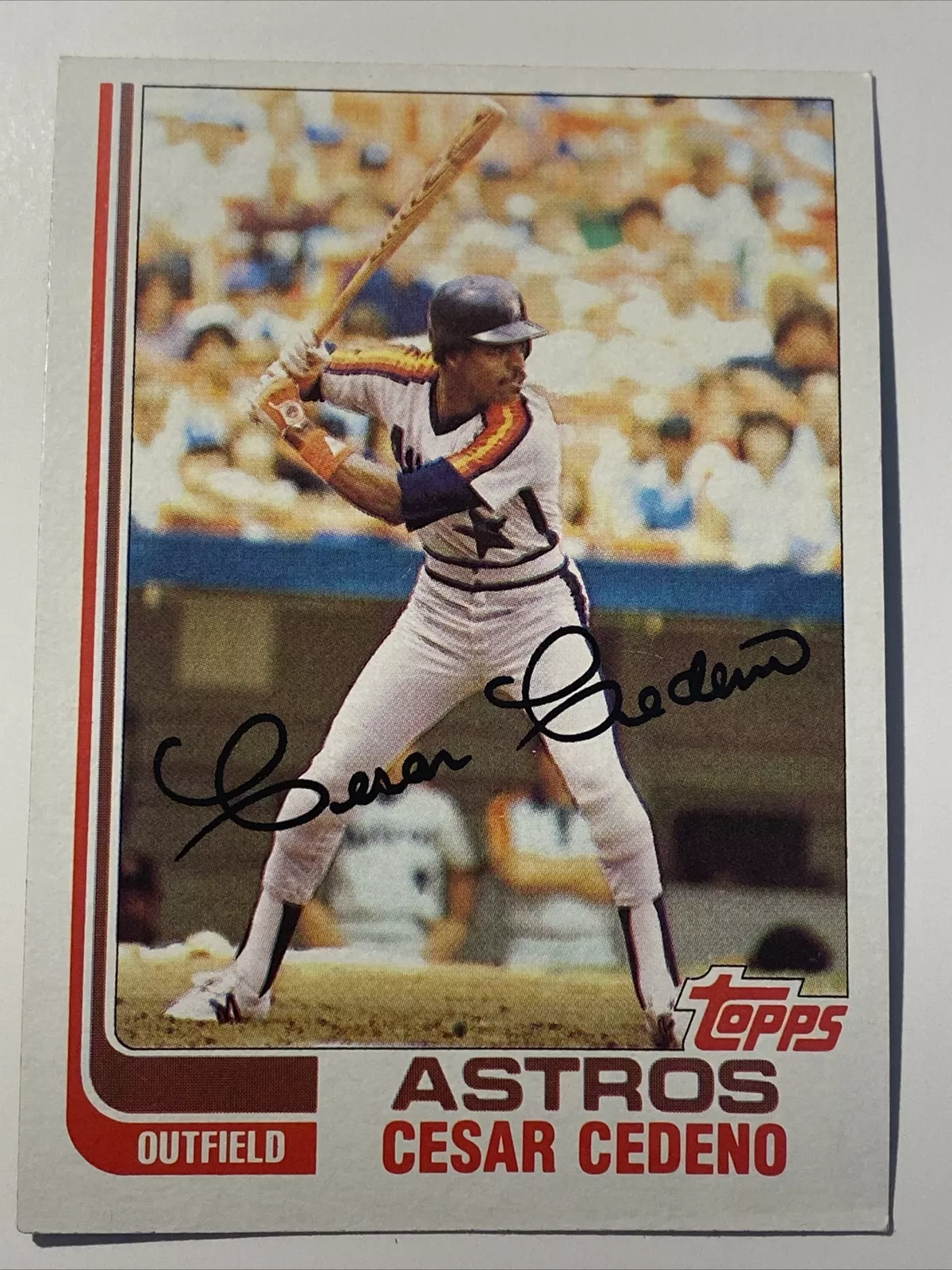 Cesar Cedeno trading card