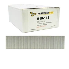 1-1/8" BRAD NAILS 18GA GALV 50,000ct | B18-118P10