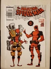 Amazing Spider-Man #611 NEWSSTAND Rare 1,290 Copies Skottie Young Deadpool Cover