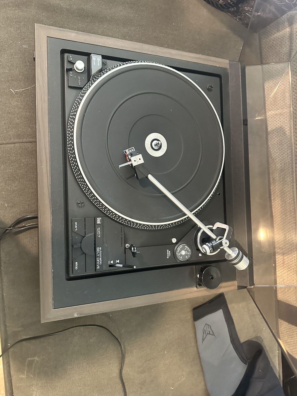 Vintage Dual 1257 Turntable eBay