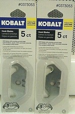 Kobalt 5ct Hook Blades Utility Blade *FREE SHIP*