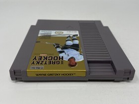 Wayne Gretzky Hockey (White Jersey/No Logo Variant) Rare NES Game & Manual MINT