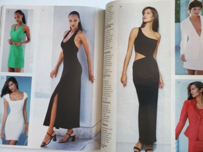 1997 SUMMER Victoria's Secret Catalog Daniela Pestova Helena Karen