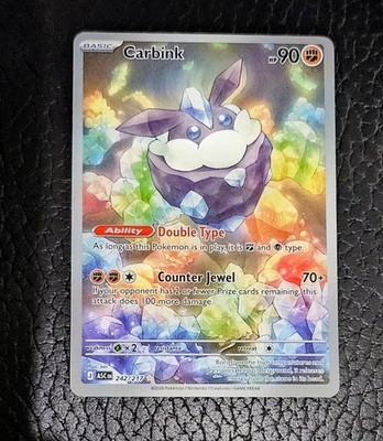 Pokmon Carbink 242/217 EN ASC HERO 2026 - Illustration Rare Holo Full Art | eBay Pokmon Carbink 242/217 EN ASC HERO 2026 - Illustration Rare Holo Full Art | eBay