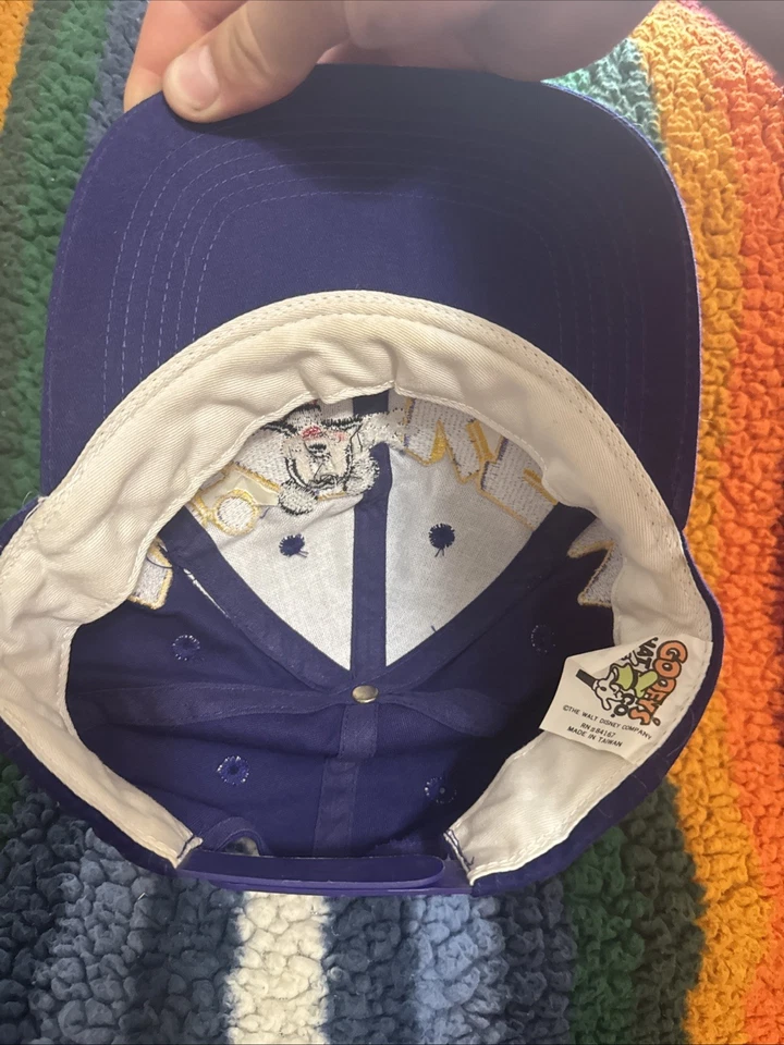 Gorra de colección Mickey Mouse Snapback OSFA Walt Disney Kingdom Disneyland años 90 Foto 4 de 4