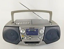Sony CFD-V17 Portable Stereo Boombox AM FM CD Cassette - Fully Tested Working