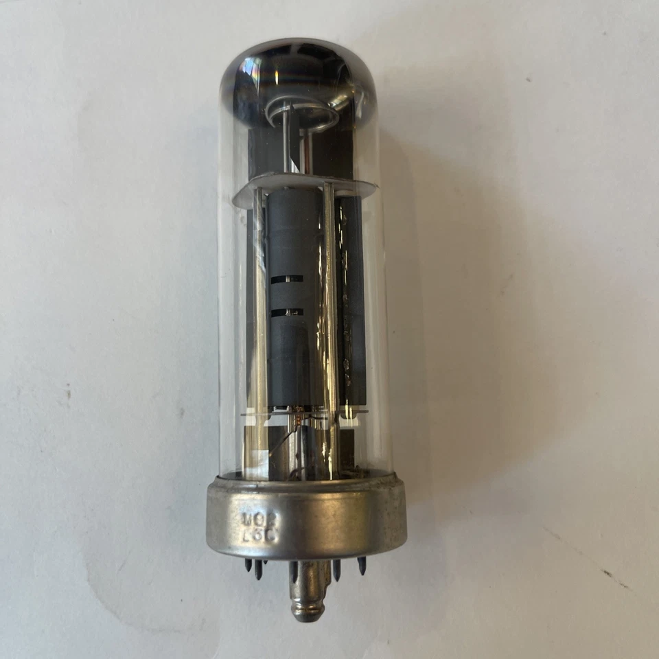 1x El60 Valvo Base Metal Doble O Getter M92 L3C Foto 3 de 4