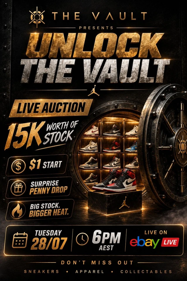 🇦🇺 Vault is Open Live Only: $1 Starts + $15k Stock  + Secret Penny Drops