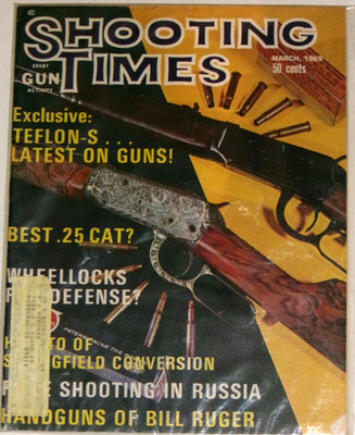 Shooting Times, March 1969, Vol 10 No 3, .450 Adams, Ruger, NF