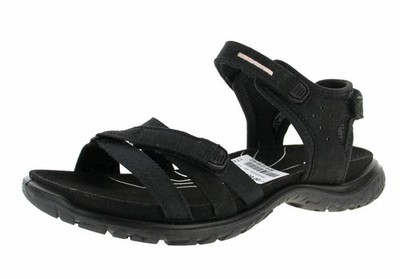 Ecco Damen Trekkingsandale BLACK/BLACK