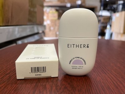 Either& Pebble UV Tone-up Essence 02 Pure Lavender SPF50+ PA+++ 1.01 fl.oz/30ml