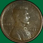 1923-S Lincoln Wheat Cent Good G Coin, Slightly Cleaned #34303