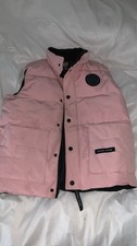 Womens Pink Canada Goose Gilet Body Warmer