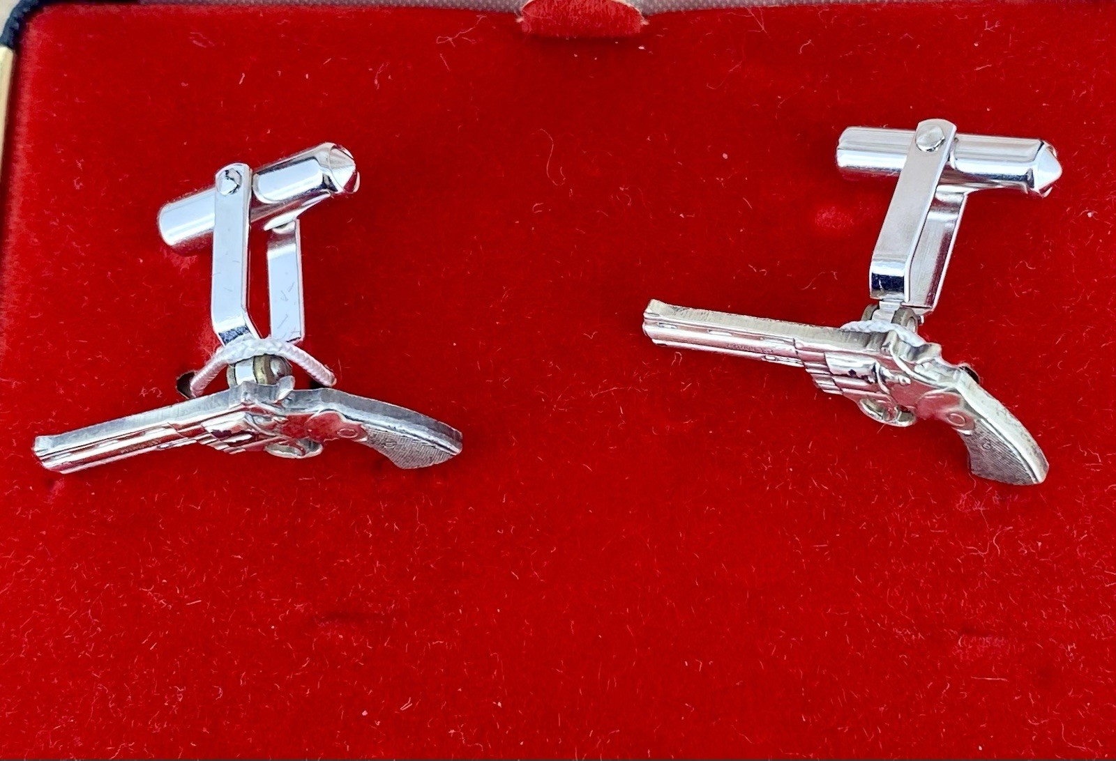 OC Tanner Sterling Silver Colt Python 357 Revolve… - image 3