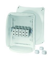 Hensel Klemmenkasten 35Qmm 5Fach Kunststoff 225X295X122Mm Aufputz 12... DK3535G