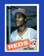 1985 Topps Set-Break #627 Eric Davis RC EX-EXMINT *GMCARDS*