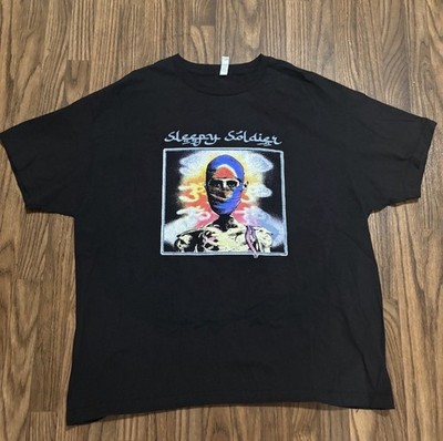 Tana Leone Concert Tee Sleepy Solider Men Size XXL Colorful