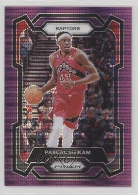 2023-24 Panini Prizm Purple Pulsar Prizm 29/35 Pascal Siakam #30 0ge4