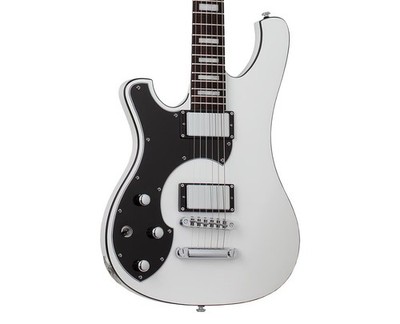 Schecter Stargazer-6 Left Handed Electric Guitar - Gloss White - Open Box