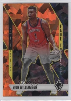 2023-24 Panini Phoenix Fade to Black Orange Ice 175/249 Zion Williamson #14 1co7