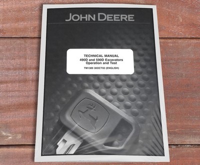 John Deere 490D and 590D Operation & Test Service Manual - TM1389
