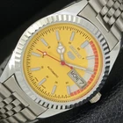 REFURBISHED VINTAGE SEIKO 5 AUTOMATIC 6309A JAPAN MENS YELLOW WATCH a440838-1