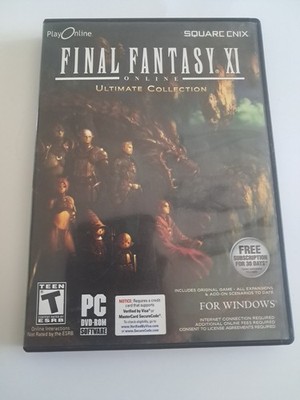 FINAL FANTASY XI Ultimate Collection For Windows PC, Pre-Owned