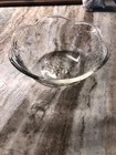 Vintage Anchor Hocking Savannah serving bowl with embossed flowers