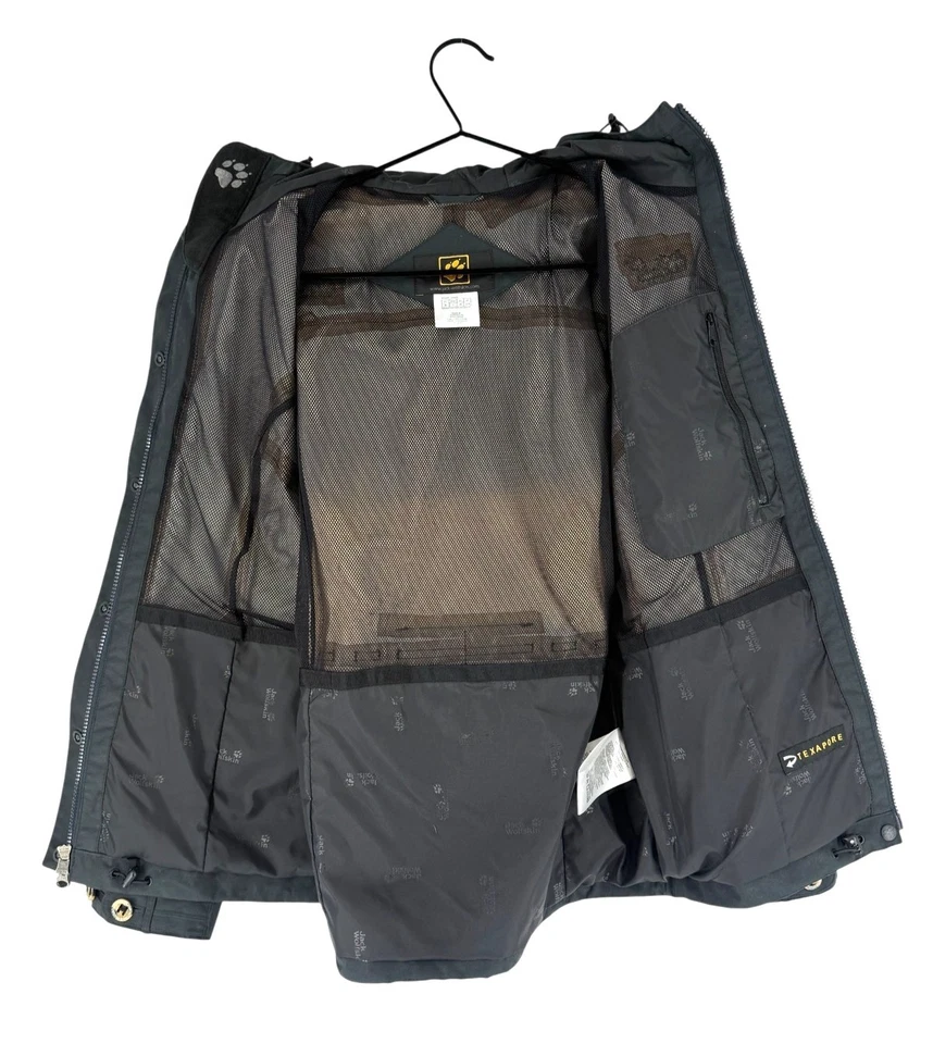 Jack Wolfskin Women Hooded Texapore Jacket Coat Size M - Image 3 of 4