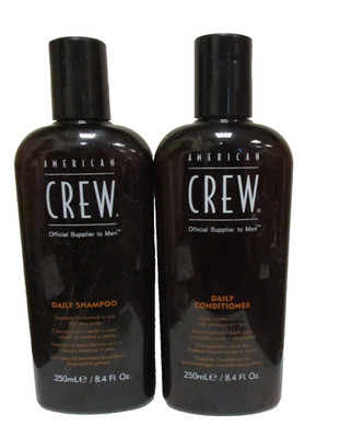 American Crew Daily Shampoo & Conditioner Duo Set 8.4 oz ( scuffed)