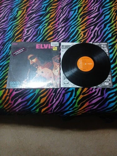 Elvis Presley Good Times CPL1-0475 Vinyl Lp  Hype Sticker First Pressing