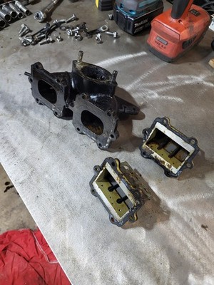 Arctic Cat Tigershark Reed Valves Intake Manifold 640cc Montego Waverunner 1995