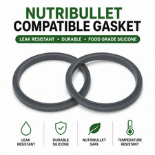 2 Pack Gasket Seal Rings for NutriBullet 600W 900W Blender Replacement Parts