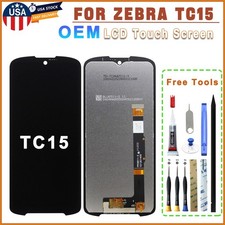 Original LCD Module Display Touch Screen Digitizer For Zebra TC15 Scanner