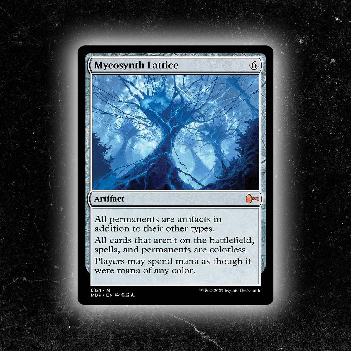 Mycosynth Lattice - Custom MTG Card - High-Quality Mycosynth Lattice - Custom MTG Card - High-Quality