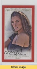 2016 Upper Deck Goodwin Champions Minis Royal Red Melissa Baker #50 READ 02mb