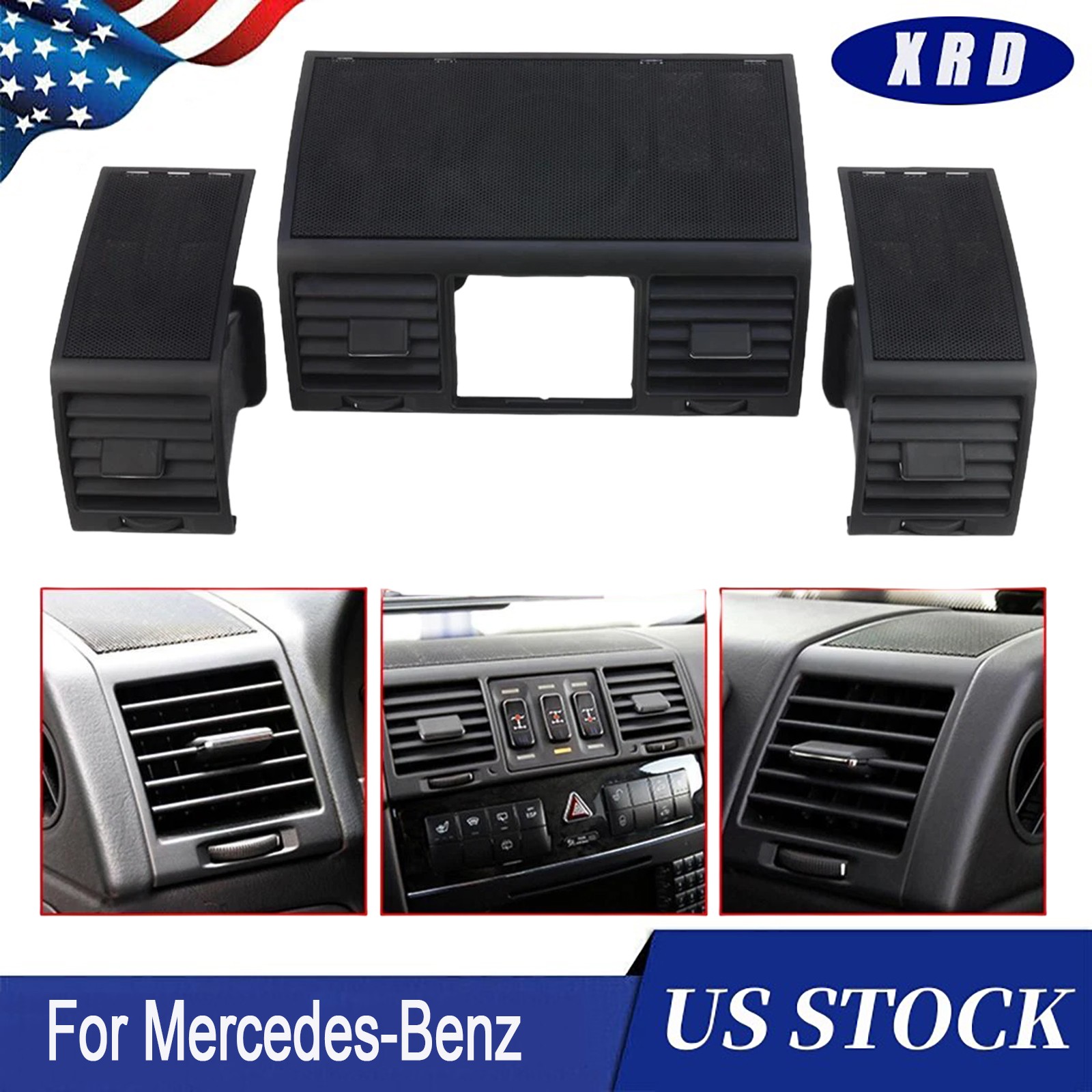 For Mercedes-Benz G Class W463 2004-2012 Dashboard A/C Air Vent Grille Cover