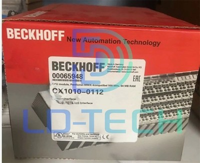 1PCS NEW IN BOX BECKHOFF CX1010-0112 Basic CPU module CX1010-0112