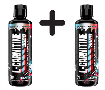 2 x Nutrex L-Carnitine 3000, Lunar Pop - 465 ml. (47,30 EUR/L)