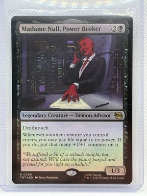 Madame Null, Power Broker Teenage Mutant Ninja Turtles Foil 0066