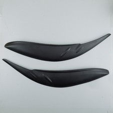 Pair Headlight Eyebrows Eyelids Cover Trim fit for Toyota Sienna LE SE 2011-20