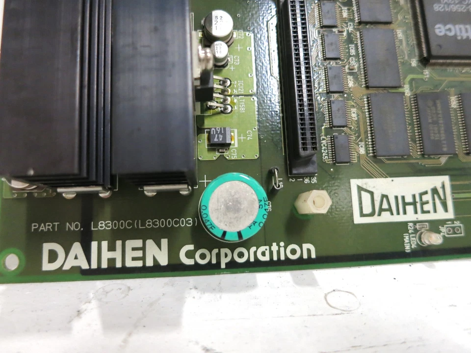 Placa de control Daihen L8300C + L8310S robot EX F02J1617 soldadura L8300C03 L8310S02 Foto 2 de 4
