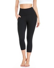 High Waisted Leggings for Women with Pockets - Tummy Control Soft Workout Run...