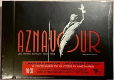 CHARLES AZNAVOUR : LES ANNÉES BARCLAY . 1960-1983 - COFFRET 20xCD UNIVERSAL 2018