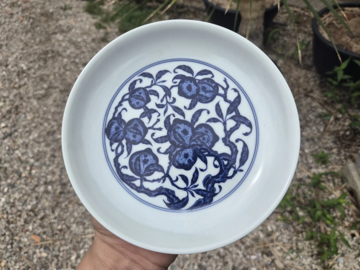 蓝白瓷器| eBay