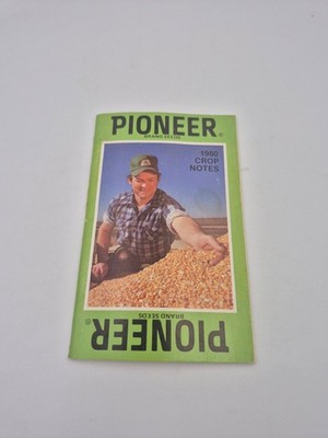 Pioneer Brand Seeds 1980 Crop Notes Vintage Agricultural Brochure